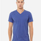 BELLA  CANVAS 3005CVC Unisex Heather CVC V-Neck Tee - Front view