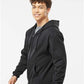 Tultex 331 Unisex Full-Zip Hooded Sweatshirt - Side view
