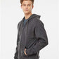 Tultex 331 Unisex Full-Zip Hooded Sweatshirt - Side view