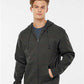 Tultex 331 Unisex Full-Zip Hooded Sweatshirt - Front view