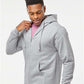 Tultex 331 Unisex Full-Zip Hooded Sweatshirt - Side view