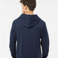 Tultex 331 Unisex Full-Zip Hooded Sweatshirt - Back view