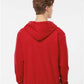 Tultex 331 Unisex Full-Zip Hooded Sweatshirt - Back view