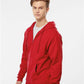 Tultex 331 Unisex Full-Zip Hooded Sweatshirt - Side view