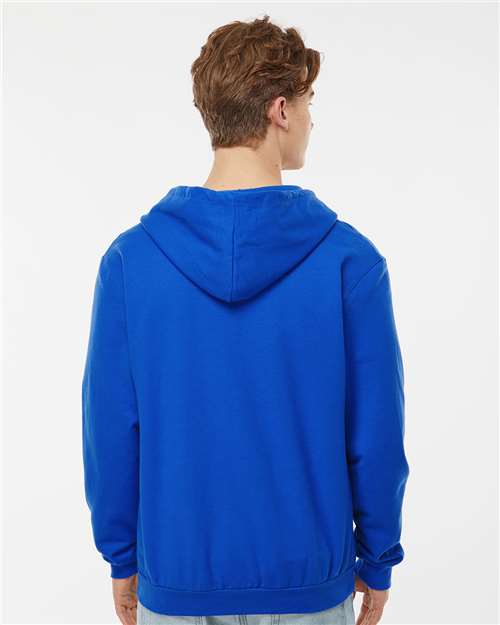 Tultex 331 Unisex Full-Zip Hooded Sweatshirt - Back view