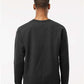 Tultex 340 Unisex Fleece Crewneck Sweatshirt - Back view
