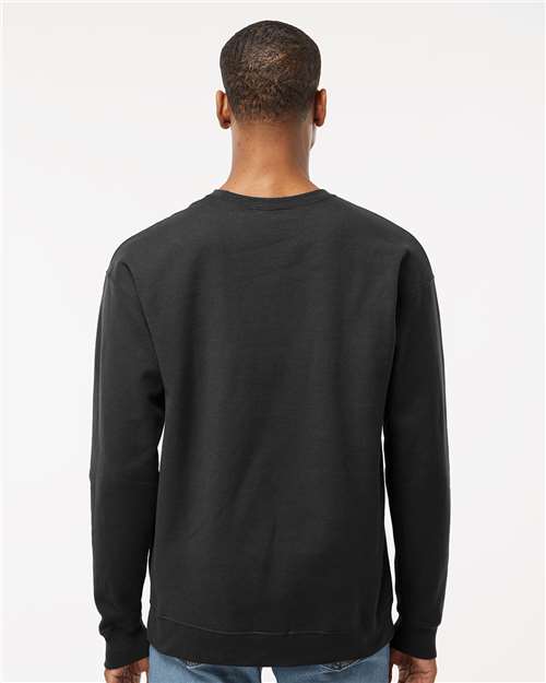 Tultex 340 Unisex Fleece Crewneck Sweatshirt - Back view