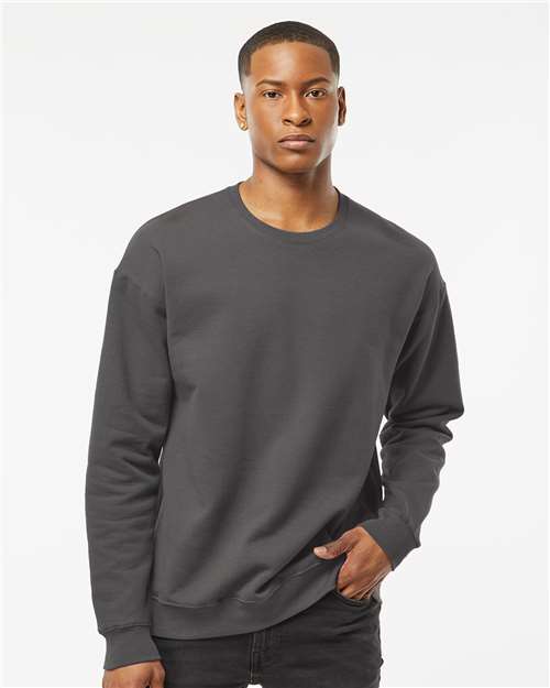 Tultex 340 Unisex Fleece Crewneck Sweatshirt - Front view