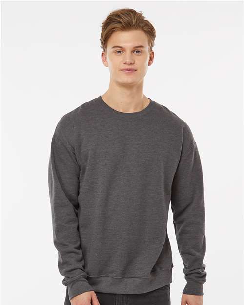 Tultex 340 Unisex Fleece Crewneck Sweatshirt - Front view