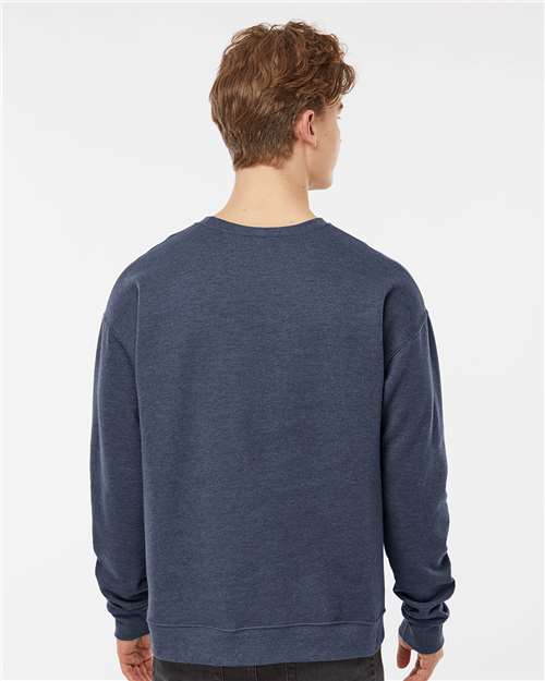 Tultex 340 Unisex Fleece Crewneck Sweatshirt - Back view