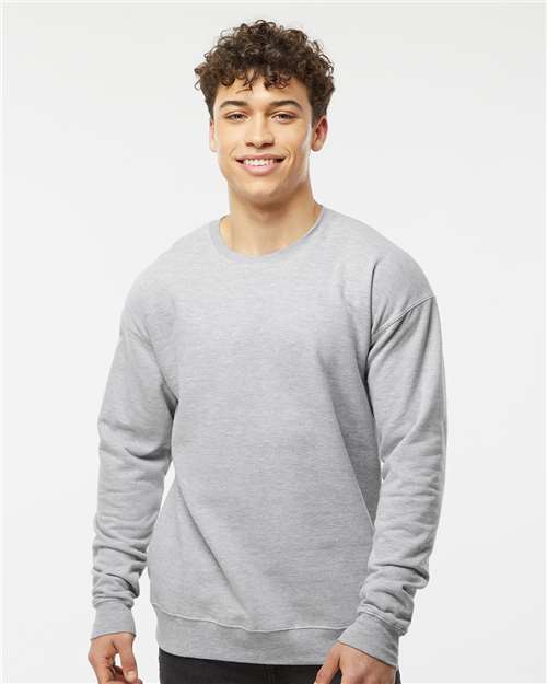 Tultex 340 Unisex Fleece Crewneck Sweatshirt - Front view