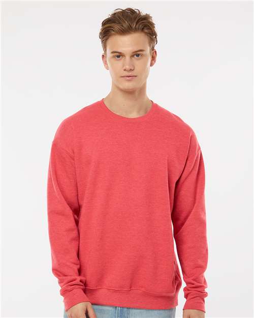 Tultex 340 Unisex Fleece Crewneck Sweatshirt - Front view