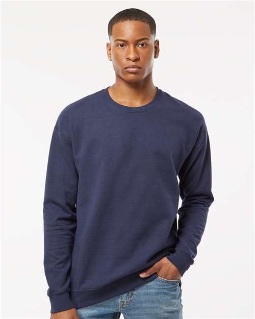 Tultex 340 Unisex Fleece Crewneck Sweatshirt - Front view