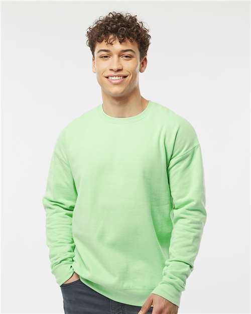 Tultex 340 Unisex Fleece Crewneck Sweatshirt - Front view