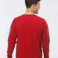 Tultex 340 Unisex Fleece Crewneck Sweatshirt - Back view