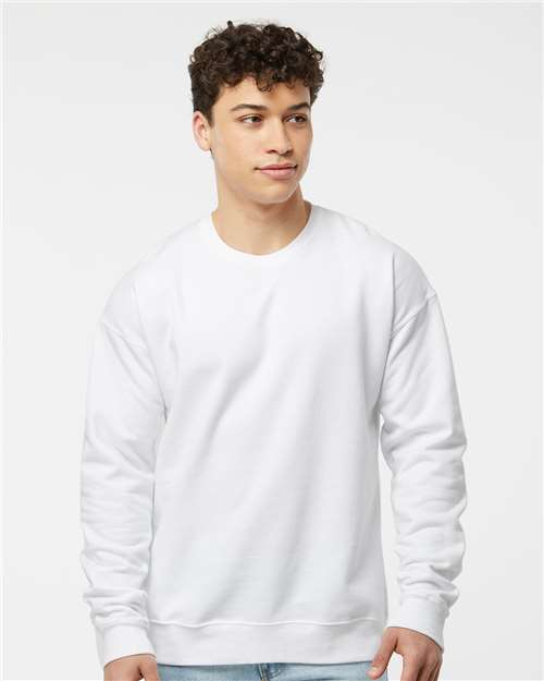 Tultex 340 Unisex Fleece Crewneck Sweatshirt - Front view