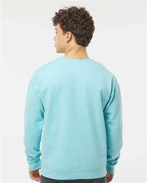 Tultex 340 Unisex Fleece Crewneck Sweatshirt - Back view