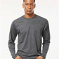 Tultex 242 Unisex Poly-Rich Long Sleeve T-Shirt - Front view