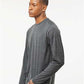 Tultex 242 Unisex Poly-Rich Long Sleeve T-Shirt - Side view