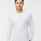 Tultex 242 Unisex Poly-Rich Long Sleeve T-Shirt - Front view