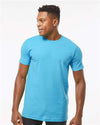 Tultex 202 Unisex Fine Jersey T-Shirt - Front view