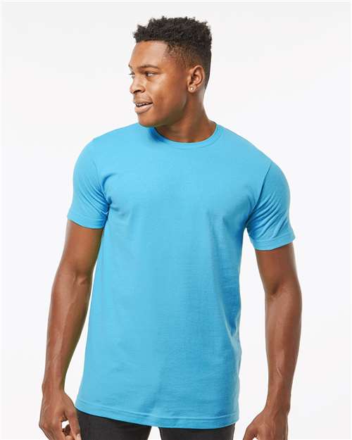 Tultex 202 Unisex Fine Jersey T-Shirt - Front view
