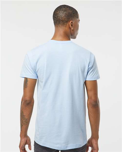 Tultex 202 Unisex Fine Jersey T-Shirt - Back view