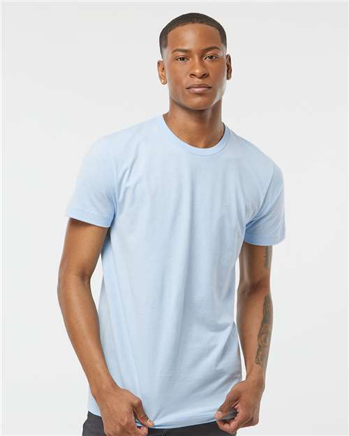 Tultex 202 Unisex Fine Jersey T-Shirt - Front view