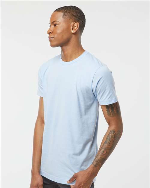 Tultex 202 Unisex Fine Jersey T-Shirt - Side view