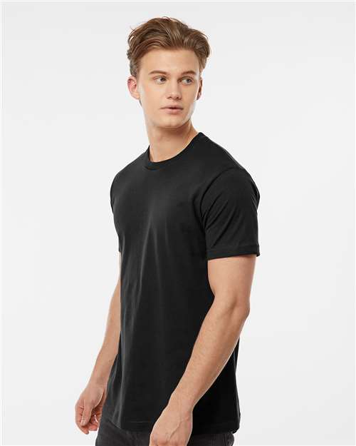 Tultex 202 Unisex Fine Jersey T-Shirt - Side view