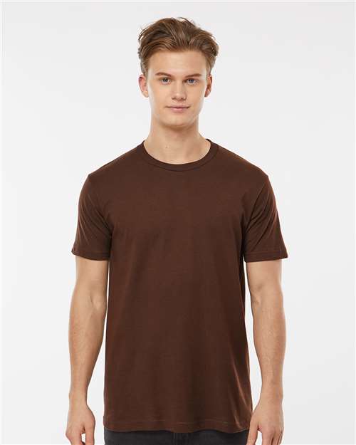 Tultex 202 Unisex Fine Jersey T-Shirt - Front view
