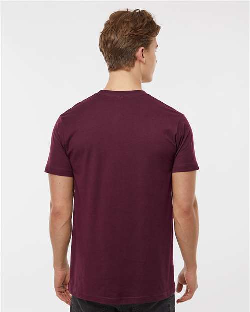 Tultex 202 Unisex Fine Jersey T-Shirt - Back view