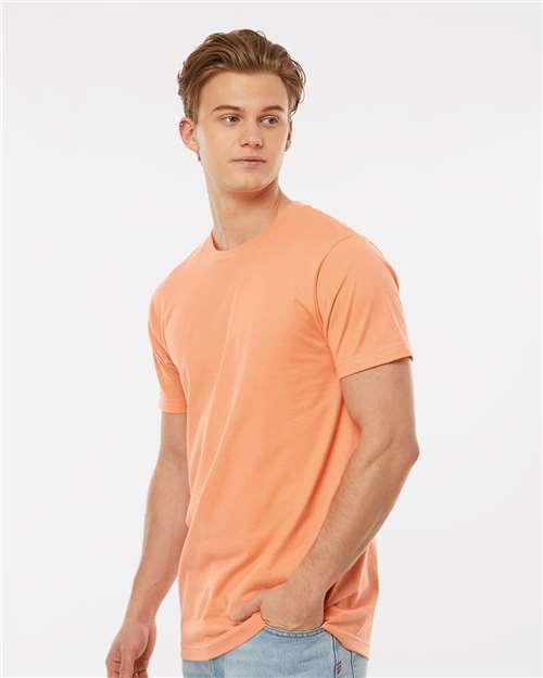 Tultex 202 Unisex Fine Jersey T-Shirt - Side view