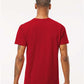 Tultex 202 Unisex Fine Jersey T-Shirt - Back view