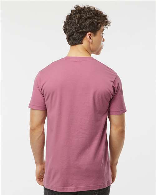 Tultex 202 Unisex Fine Jersey T-Shirt - Back view