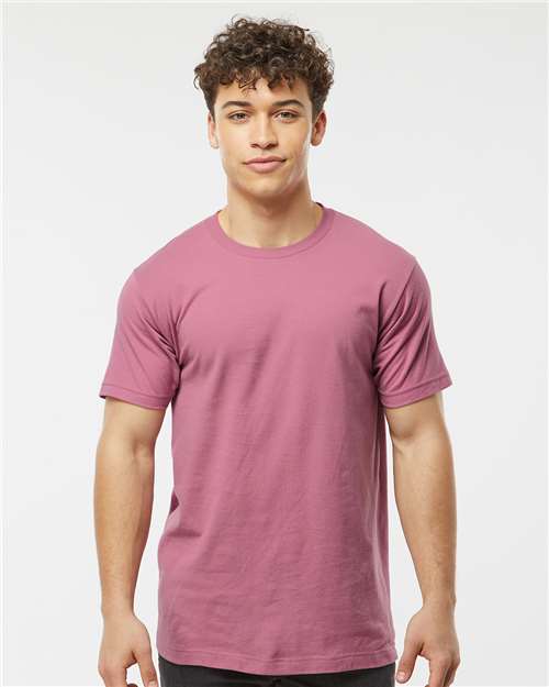 Tultex 202 Unisex Fine Jersey T-Shirt - Front view