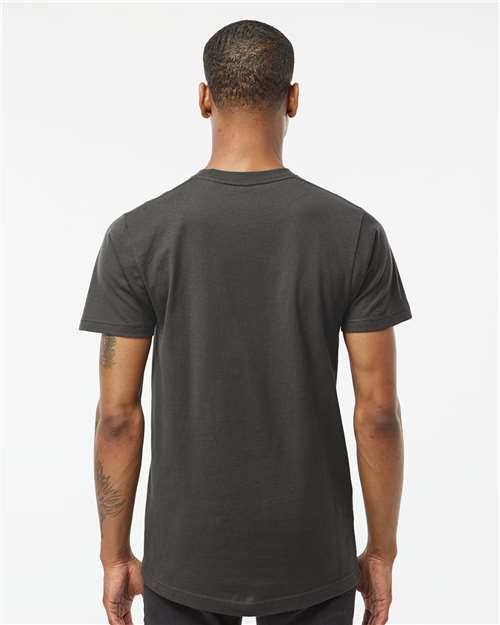 Tultex 202 Unisex Fine Jersey T-Shirt - Back view