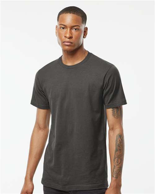 Tultex 202 Unisex Fine Jersey T-Shirt - Front view