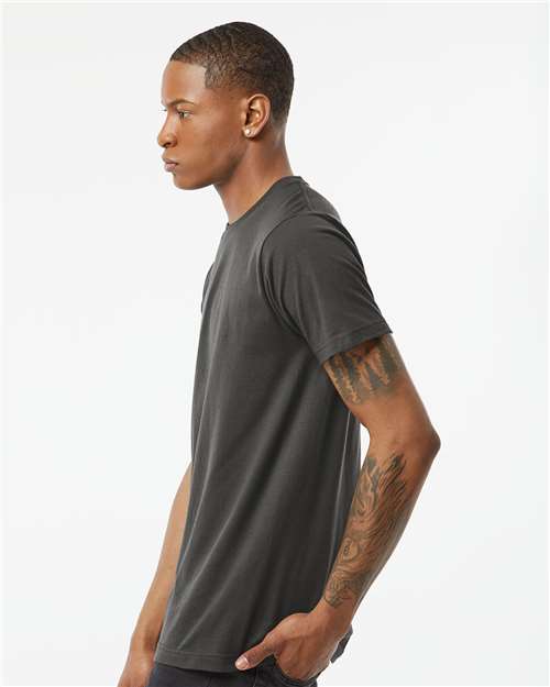Tultex 202 Unisex Fine Jersey T-Shirt - Side view