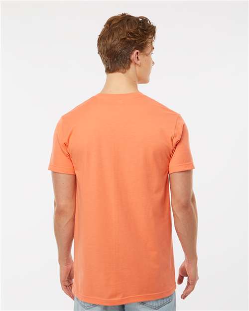 Tultex 202 Unisex Fine Jersey T-Shirt - Back view
