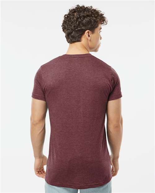 Tultex 202 Unisex Fine Jersey T-Shirt - Back view