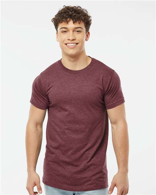 Tultex 202 Unisex Fine Jersey T-Shirt - Front view