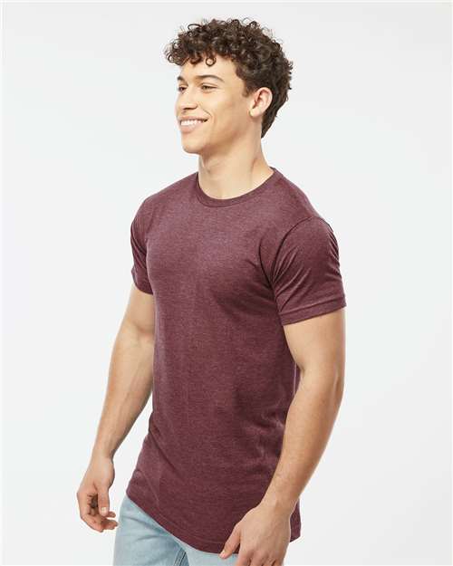 Tultex 202 Unisex Fine Jersey T-Shirt - Side view