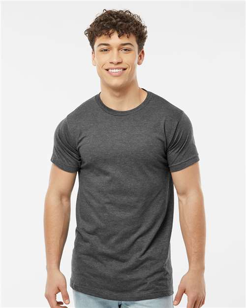 Tultex 202 Unisex Fine Jersey T-Shirt - Front view