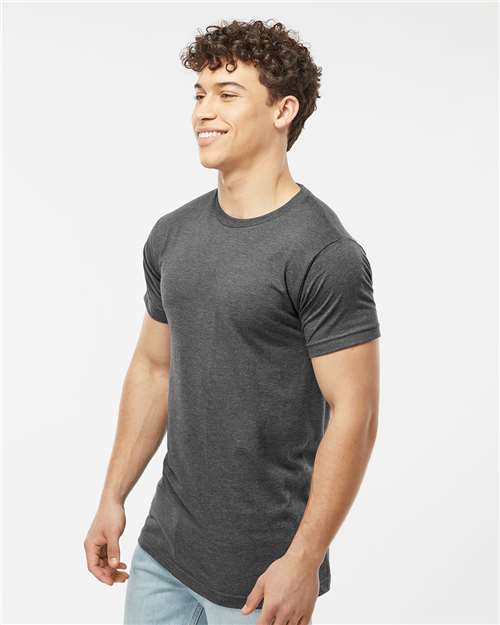 Tultex 202 Unisex Fine Jersey T-Shirt - Side view