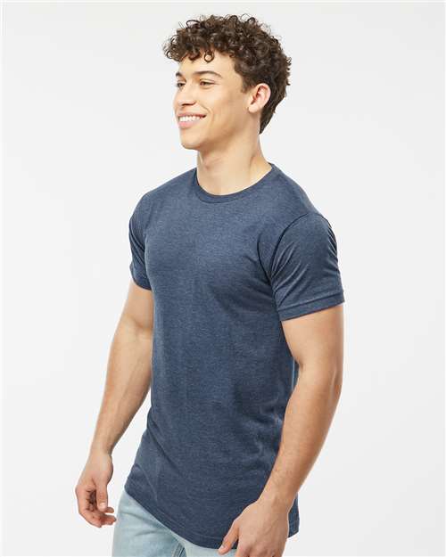 Tultex 202 Unisex Fine Jersey T-Shirt - Side view