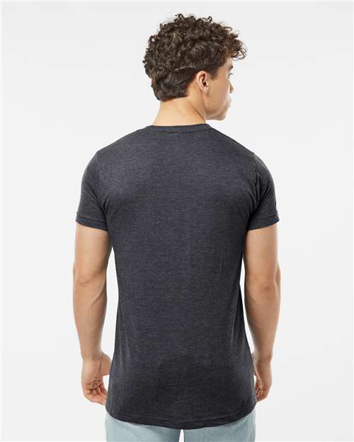 Tultex 202 Unisex Fine Jersey T-Shirt - Back view