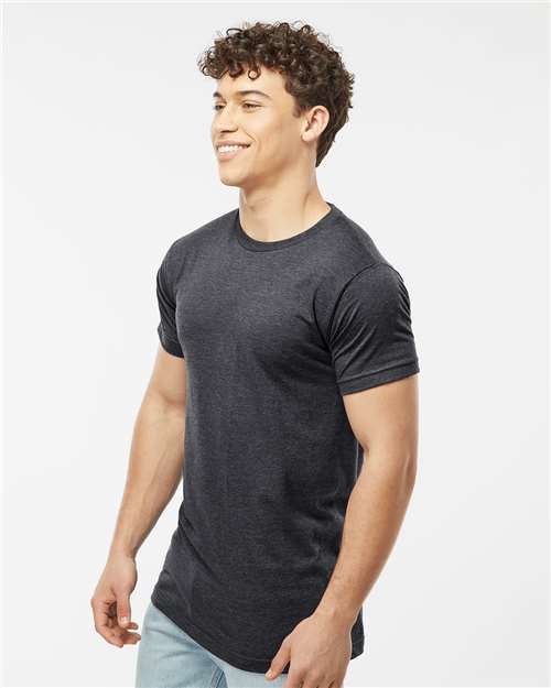Tultex 202 Unisex Fine Jersey T-Shirt - Side view