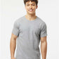 Tultex 202 Unisex Fine Jersey T-Shirt - Front view