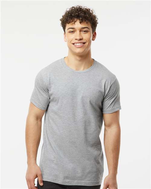 Tultex 202 Unisex Fine Jersey T-Shirt - Front view